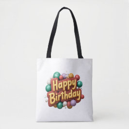 Bolso De Tela feliz cumpleaños