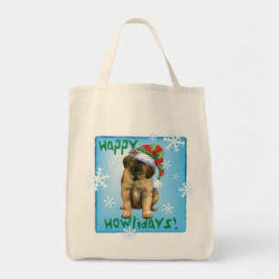 Bolso De Tela Feliz cumpleaños Leonberger