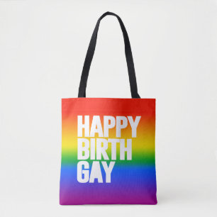 Bolso De Tela Feliz Cumplegay