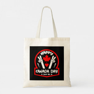Bolso De Tela Feliz Día de Canadá