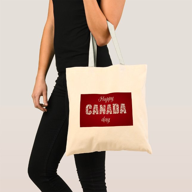 Bolso De Tela Feliz Día de Canadá (Subido por el creador)