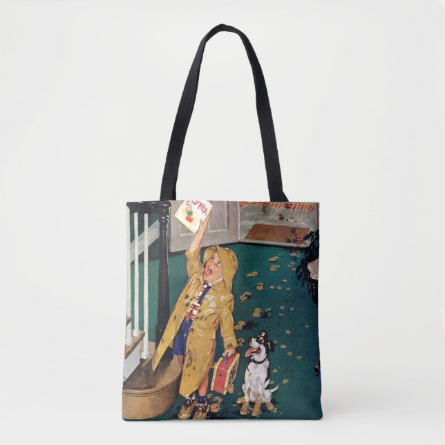 Bolso De Tela Feliz Día de la Madre (Anverso)