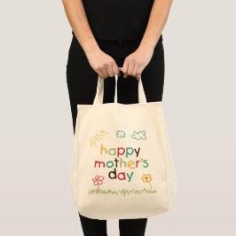 Bolso De Tela Feliz Día de la Madre 5