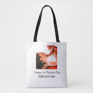 Bolso De Tela Feliz Día de la Madre, mejor madre que nunca añada