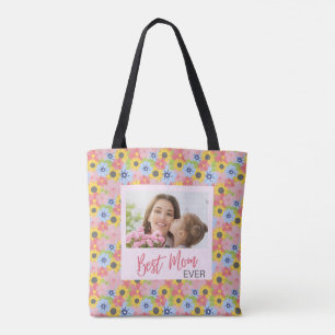Bolso De Tela Feliz Día de la Madre, mejor mamá de todos