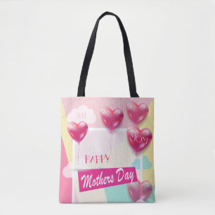 Bolso De Tela Feliz día de la madre, regalo perfecto