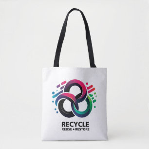 Bolso De Tela Feliz Día de la Tierra