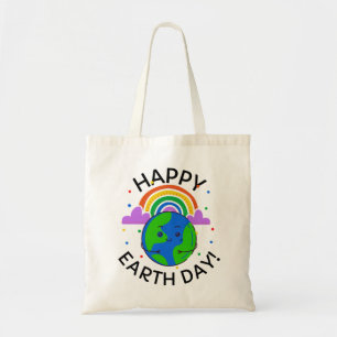 Bolso De Tela Feliz Día de la Tierra