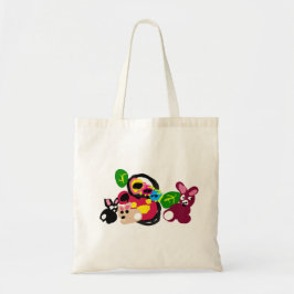 Bolso De Tela Feliz día de las madres conejitos y conejo 