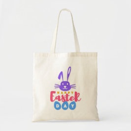 Bolso De Tela Feliz Día de Pascua