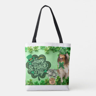 Bolso De Tela Feliz día de San Patricio con nuestra Helena