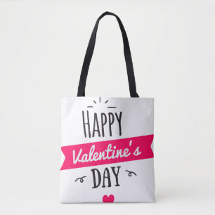 Bolso De Tela Feliz Día de San Valentín