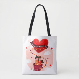 Bolso De Tela Feliz día de San Valentín
