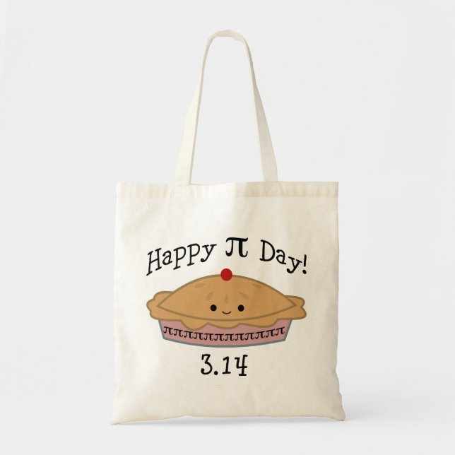 Bolso De Tela ¡Feliz Día Del Pi! (Frente)