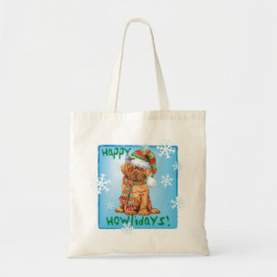 Bolso De Tela Feliz Dogue de Howlidays