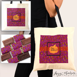 Bolso De Tela Feliz dulce de Halloween
