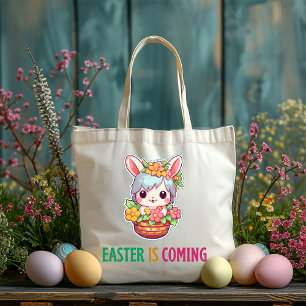 Bolso De Tela Feliz Eggster - Huevos de Pascua