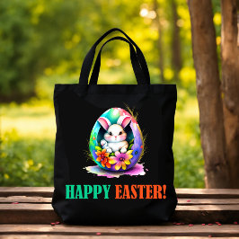 Bolso De Tela Feliz Eggster - Peeps Cute