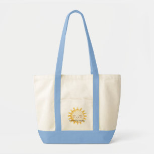 Bolso De Tela Feliz Eres Mi Sol 