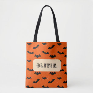 Bolso De Tela Feliz Halloween