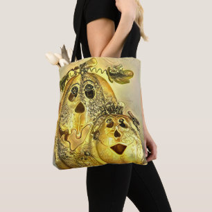 Bolso De Tela Feliz Halloween