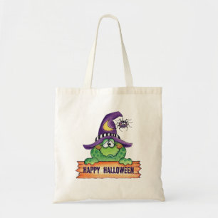 Bolso De Tela Feliz Halloween