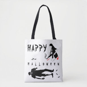 Bolso De Tela Feliz Halloween Divertido personalizado único en s