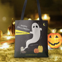 FELIZ HALLOWEEN Fantasma Personalizado