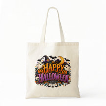 Feliz Halloween Fantasmas Calaveras y Calabazas Bo