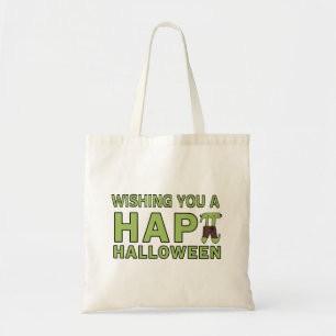 Bolso De Tela Feliz Halloween Pi Frankenstein Math Teacher Funny