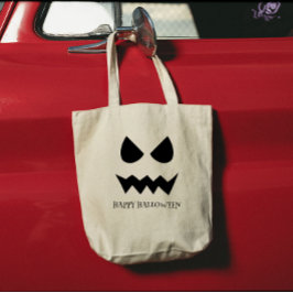 Bolso De Tela Feliz Halloween Scary Ghost Face Halloween