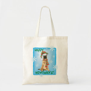 Bolso De Tela Feliz Howlidays Belga Malinois