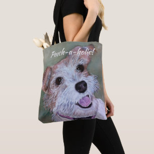 BOLSO DE TELA FELIZ JACK RUSSELL
