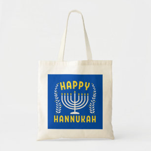 Bolso De Tela Feliz Janucá