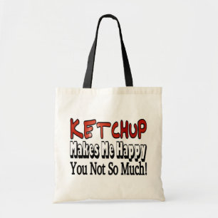 Bolso De Tela Feliz Ketchup