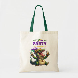 Bolso De Tela Feliz Mardi Gras