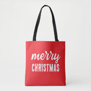 Bolso De Tela Feliz Navidad