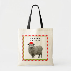 Bolso De Tela Feliz Navidad