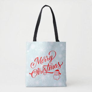 Bolso De Tela Feliz Navidad