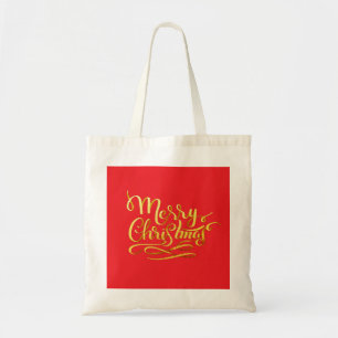 Bolso De Tela Feliz Navidad