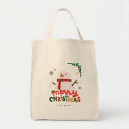 Bolso De Tela Feliz Navidad