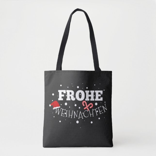 Bolso De Tela Feliz Navidad (Anverso)