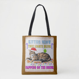 Bolso De Tela Feliz Navidad
