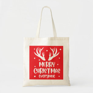 Bolso De Tela Feliz Navidad a Todos