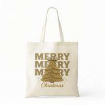 Feliz Navidad Árbol de Navidad de Oro