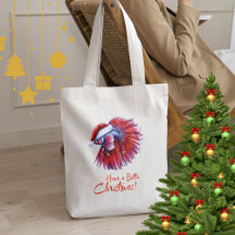 ¡Feliz Navidad Betta Chiste de Santa Amante de Pec
