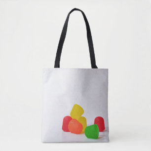 Bolso De Tela Feliz Navidad con golosinas