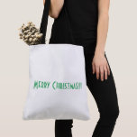 Bolso De Tela Feliz Navidad Deseo Compras impresas<br><div class="desc">Feliz Navidad Deseo Imprenta Comprando Bolsa de Tote. Un Tote Houlder es una bolsa versátil y práctica que combina la funcionalidad de un tote con la comodidad de una correa de hombro. Esta correa permite llevar la bolsa cómodamente sobre el hombro, proporcionando una opción de transporte sin manos. La bolsa...</div>