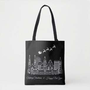Bolso De Tela Feliz Navidad Feliz Año Nuevo Ottawa Canada
