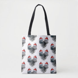 Bolso De Tela Feliz Navidad Gorila